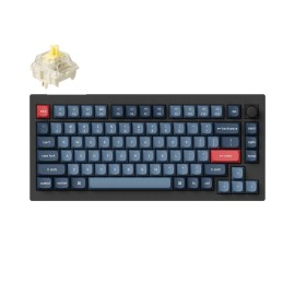 Keychron V1 Max QMK/VIA Wireless Custom Mechanical Keyboard | BANANA Switches – Black Keychron V1 Max QMK/VIA Wireless Custom Mechanical Keyboard | BANANA Switches – Black