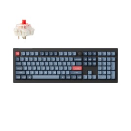 Keychron V6 Max QMK/VIA RED Wireless Custom Mechanical Keyboard | RED Switch - Black Keychron V6 Max QMK/VIA RED Wireless Custom Mechanical Keyboard | RED Switch - Black