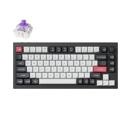 Keychron Q1H-M1 QMK Wireless Custom Keyboard - Black Keychron Q1H-M1 QMK Wireless Custom Keyboard - Black