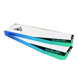 Patriot Viper Elite 5 RGB 32GB 6000MHz DDR5 Desktop Gaming Memory Kit - White Patriot Viper Elite 5 RGB 32GB 6000MHz DDR5 Desktop Gaming Memory Kit - White