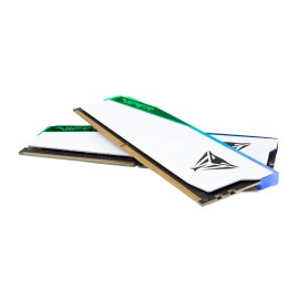 Patriot Viper Elite 5 RGB 32GB 6000MHz DDR5 Desktop Gaming Memory Kit - White Patriot Viper Elite 5 RGB 32GB 6000MHz DDR5 Desktop Gaming Memory Kit - White