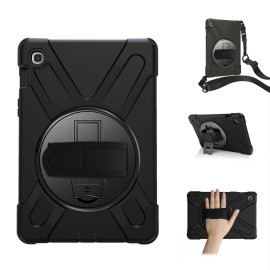Port Designs Pro Shock 360 Rugged Protective and Rotative Folio for Samsung Galaxy Tab A9+ - Black Port Designs Pro Shock 360 Rugged Protective and Rotative Folio for Samsung Galaxy Tab A9+ - Black