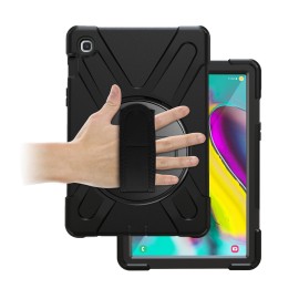 Port Designs Pro Shock 360 Rugged Protective and Rotative Folio for Samsung Galaxy Tab A9+ - Black Port Designs Pro Shock 360 Rugged Protective and Rotative Folio for Samsung Galaxy Tab A9+ - Black