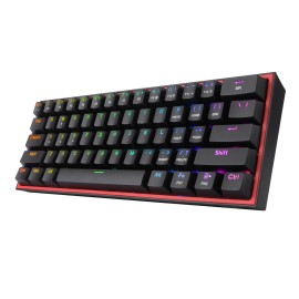 Redragon K617 FIZZ 60% Wired RGB Gaming Keyboard - Black Redragon K617 FIZZ 60% Wired RGB Gaming Keyboard - Black