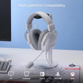 REDRAGON Over-Ear AURORA Gaming Headset - White REDRAGON Over-Ear AURORA Gaming Headset - White
