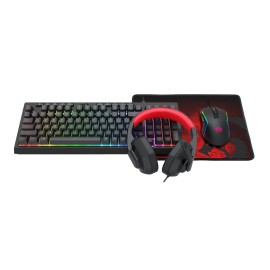 Redragon 4-in-1 Keyboard | Mouse | Mousepad | Headset Gaming Combo Redragon 4-in-1 Keyboard | Mouse | Mousepad | Headset Gaming Combo
