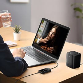 UGREEN CM129-40964 USB-A to 3.5mm External Stereo Sound Adapter - Black UGREEN CM129-40964 USB-A to 3.5mm External Stereo Sound Adapter - Black