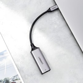 UGREEN CM199-50737 Type-C to Gigabit Ethernet Adapter - Silver