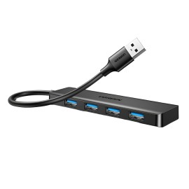 UGREEN 4-in-1 USB 3.0 Hub - High-Speed 5Gbps Data Transfer - Grey UGREEN 4-in-1 USB 3.0 Hub - High-Speed 5Gbps Data Transfer - Grey