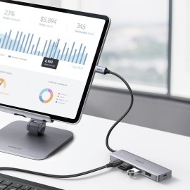 UGREEN 4-in-1 Type-C Hub | USB 3.0 | Type-C UGREEN 4-in-1 Type-C Hub | USB 3.0 | Type-C