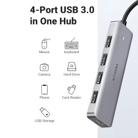 UGREEN 4-in-1 Type-C Hub | USB 3.0 | Type-C UGREEN 4-in-1 Type-C Hub | USB 3.0 | Type-C