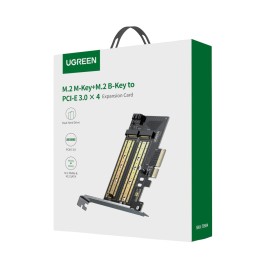 UGREEN CM302 M.2 M/B-Key to PCI-E 3.0 Expansion Card UGREEN CM302 M.2 M/B-Key to PCI-E 3.0 Expansion Card