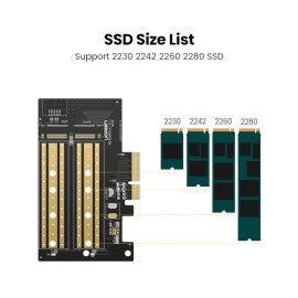 UGREEN CM302 M.2 M/B-Key to PCI-E 3.0 Expansion Card UGREEN CM302 M.2 M/B-Key to PCI-E 3.0 Expansion Card