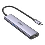 UGREEN Revodok 5-in-1 Type-C Hub | 4K HDMI | Type-C | USB3.0 | USB2.0 UGREEN Revodok 5-in-1 Type-C Hub | 4K HDMI | Type-C | USB3.0 | USB2.0