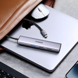 UGREEN Revodok 5-in-1 Type-C Hub | 4K HDMI | Type-C | USB3.0 | USB2.0 UGREEN Revodok 5-in-1 Type-C Hub | 4K HDMI | Type-C | USB3.0 | USB2.0