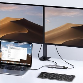 UGREEN 9-in-1 Type-C Hub | HDMI | VGA | LAN | SD/TF | 100W PD | USB3.0 UGREEN 9-in-1 Type-C Hub | HDMI | VGA | LAN | SD/TF | 100W PD | USB3.0