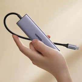 UGREEN Revodok 5-in-1 Type-C Hub | 4K HDMI | Type-C | USB3.0 UGREEN Revodok 5-in-1 Type-C Hub | 4K HDMI | Type-C | USB3.0