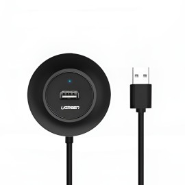 UGREEN 4-IN 1 USB 2.0 Hub (20777) - Black UGREEN 4-IN 1 USB 2.0 Hub (20777) - Black