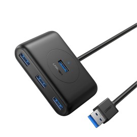 UGREEN 4-Port USB 3.0 Hub with Micro USB | 5Gbps Data Transfer - 1m UGREEN 4-Port USB 3.0 Hub with Micro USB | 5Gbps Data Transfer - 1m