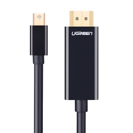 UGREEN Mini DisplayPort Male to 4K@30Hz HDMI Cable 1.5m - Black UGREEN Mini DisplayPort Male to 4K@30Hz HDMI Cable 1.5m - Black