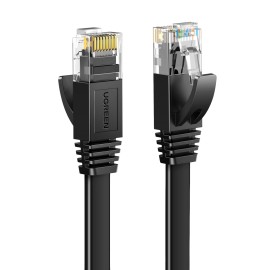 UGREEN NW102 Cat6 U/UTP Flat Ethernet Cable 2m - Black UGREEN NW102 Cat6 U/UTP Flat Ethernet Cable 2m - Black