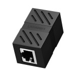 UGREEN RJ45 1Gbps Ethernet Cable Extender Adapter - Black UGREEN RJ45 1Gbps Ethernet Cable Extender Adapter - Black