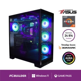 PCBuilder Ryzen 7 9700X VALOUR Windows 11 Gaming PC PCBuilder Ryzen 7 9700X VALOUR Windows 11 Gaming PC