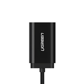 UGREEN USB to 3.5mm External Stereo Sound Adapter - Black UGREEN USB to 3.5mm External Stereo Sound Adapter - Black