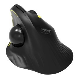 Port Connect Bluetooth + Wireless Rechargeable Ergonomic Trackball Mouse Port Connect Bluetooth + Wireless Rechargeable Ergonomic Trackball Mouse