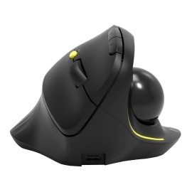 Port Connect Bluetooth + Wireless Rechargeable Ergonomic Trackball Mouse Port Connect Bluetooth + Wireless Rechargeable Ergonomic Trackball Mouse