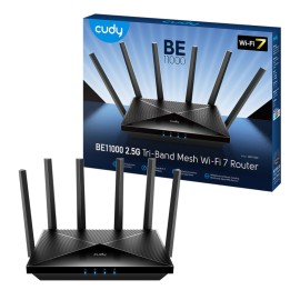 Cudy BE11000 Wi-Fi7 Gigabit Mesh Router Cudy BE11000 Wi-Fi7 Gigabit Mesh Router