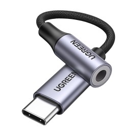 UGREEN AV161 USB Type-C to 3.5mm 10cm Adapter UGREEN AV161 USB Type-C to 3.5mm 10cm Adapter