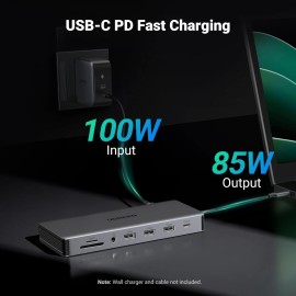 UGREEN CM681 Revodok Pro 13-in-1 USB Type-C HDMI and DisplayPort Docking Station UGREEN CM681 Revodok Pro 13-in-1 USB Type-C HDMI and DisplayPort Docking Station