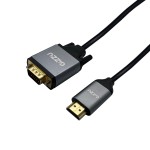 Gizzu Full HD HDMI to VGA Cable (1.8m) - Black Gizzu Full HD HDMI to VGA Cable (1.8m) - Black
