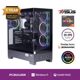 PCBuilder Ryzen 7 7800X3D MAXIMUS Windows 11 Gaming PC PCBuilder Ryzen 7 7800X3D MAXIMUS Windows 11 Gaming PC