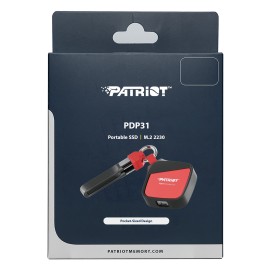 Patriot PDP31 2TB Type-C Portable SSD - Red / Black Patriot PDP31 2TB Type-C Portable SSD - Red / Black