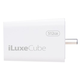 Patriot iLuxe Cube 512GB Type-C Smart Backup Solution - White Patriot iLuxe Cube 512GB Type-C Smart Backup Solution - White