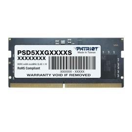 Patriot Signature Line DDR5 16GB 4800MHz Single Rank SODIMM Notebook Memory Patriot Signature Line DDR5 16GB 4800MHz Single Rank SODIMM Notebook Memory
