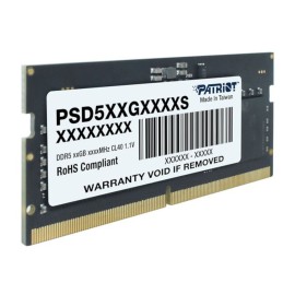 Patriot Signature Line DDR5 8GB 4800MHz Single Rank SODIMM Notebook Memory