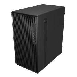 FSP S120 M-ATX Mid Tower Desktop Chassis - Black