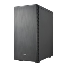 FSP CMT223S ATX Mid Tower Chassis - Black