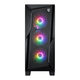 MSI MAG FORGE 130A Airflow ATX Gaming Chassis - Black MSI MAG FORGE 130A Airflow ATX Gaming Chassis - Black