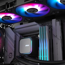 MSI MAG Coreliquid A13 360 AIO Liquid CPU Cooler - Black MSI MAG Coreliquid A13 360 AIO Liquid CPU Cooler - Black
