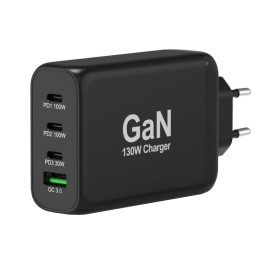 Port Connect GaN 130W PD USB Type-C Wall Charger