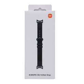 Xiaomi Smart Band 10 Knitted Silk Strap - Ebony Black Xiaomi Smart Band 10 Knitted Silk Strap - Ebony Black