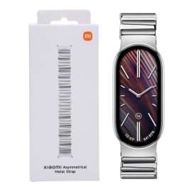 Xiaomi Smart Band 10 Asymmetrical Metal Strap – Silver Xiaomi Smart Band 10 Asymmetrical Metal Strap – Silver
