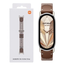 Xiaomi Smart Band 10 Knitted Silk Strap - Feather Brown Xiaomi Smart Band 10 Knitted Silk Strap - Feather Brown