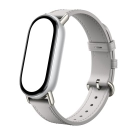 Xiaomi Smart Band 10 Leather Strap - Grey Xiaomi Smart Band 10 Leather Strap - Grey
