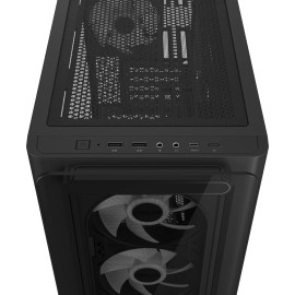 Asus A23 PLUS ARGB Micro-ATX Gaming Chassis - Black