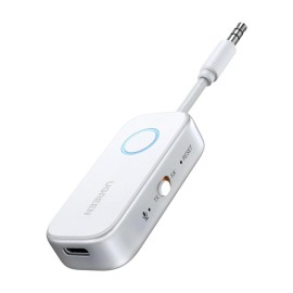 UGREEN 3.5mm Bluetooth 5.4 Audio Receiver/Transmitter - White UGREEN 3.5mm Bluetooth 5.4 Audio Receiver/Transmitter - White